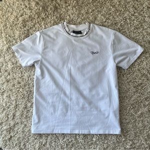 men white tee